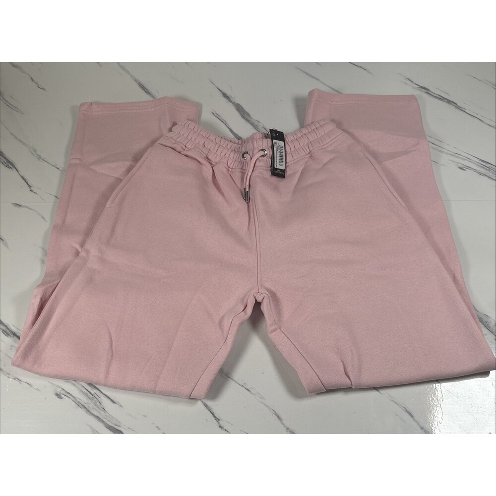 Pretty Little Thing Embossed Graphic Sweatpants Straight Leg Joggers Size XS